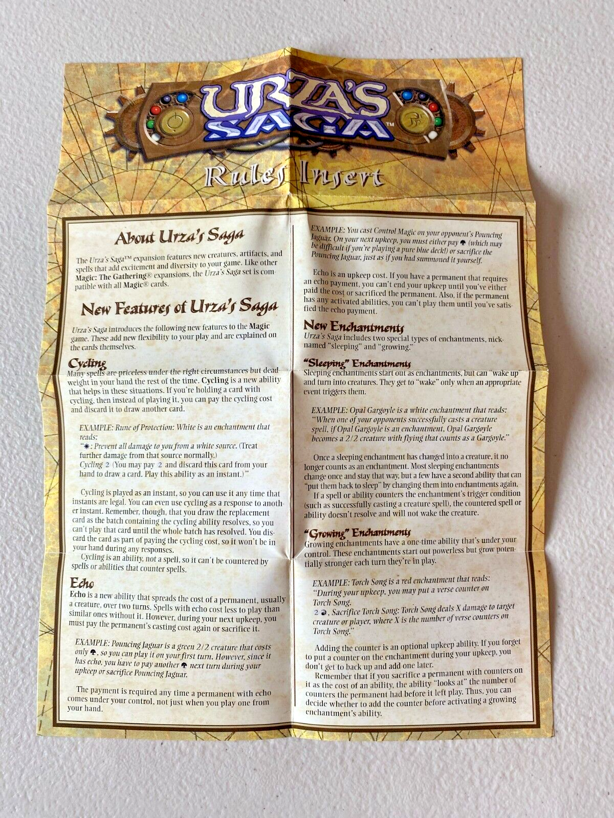マジック：ザ・ギャザリング MTG Urza's Saga MB2 R 0114 MB2)Urza's Saga(0114)(白枠)/ウルザの物語 - マジック：ザ