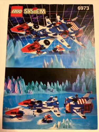 LEGO 6973 Deep Freeze Defender Instruction Manual Space Ice Planet