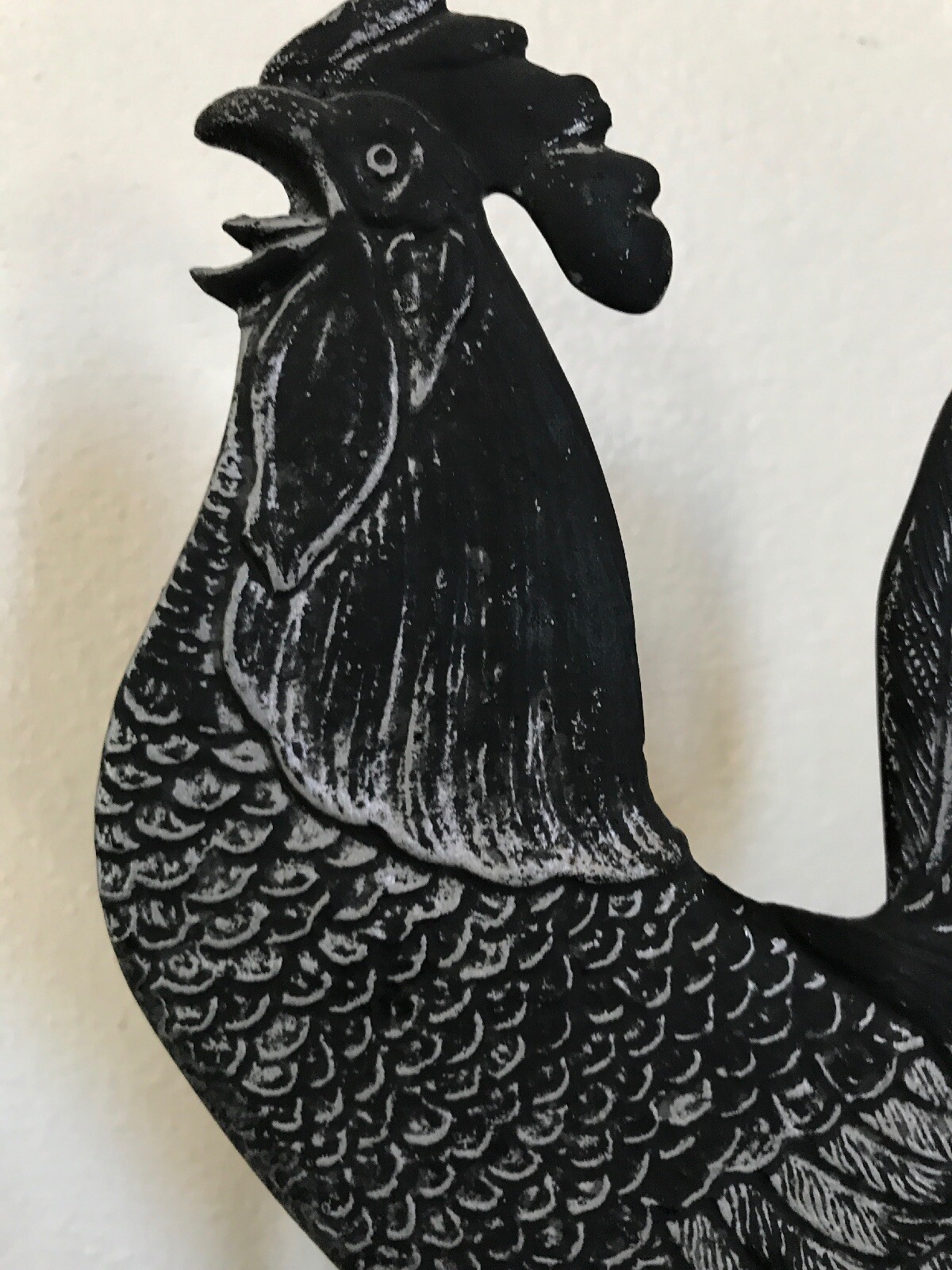 Vintage Cast Aluminum Rooster Weathervane, 1960s Or Prior (?)