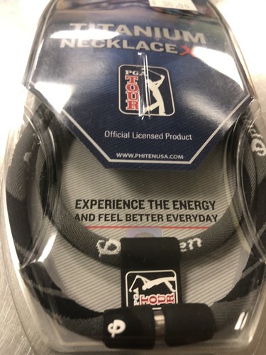Phiten X30 PGA TOUR licensed Titanium Necklace 18