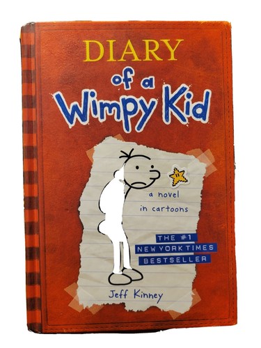 Diary of a Wimpy Kid Book # 1 by Jeff Kinney, 2007 Hardcover