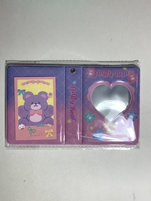 K-Pop 3 Inch Mini Photocard PC Album/Book Cute Fluffy Bear (PVC) SKZ, BTS, NCT