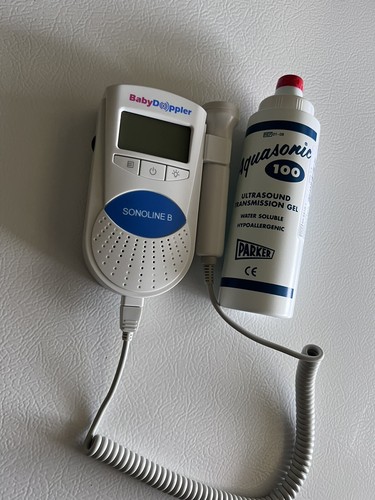 Sonoline B Baby Doppler Fetal Heart Monitor Manual Ultrasound blueのeBay