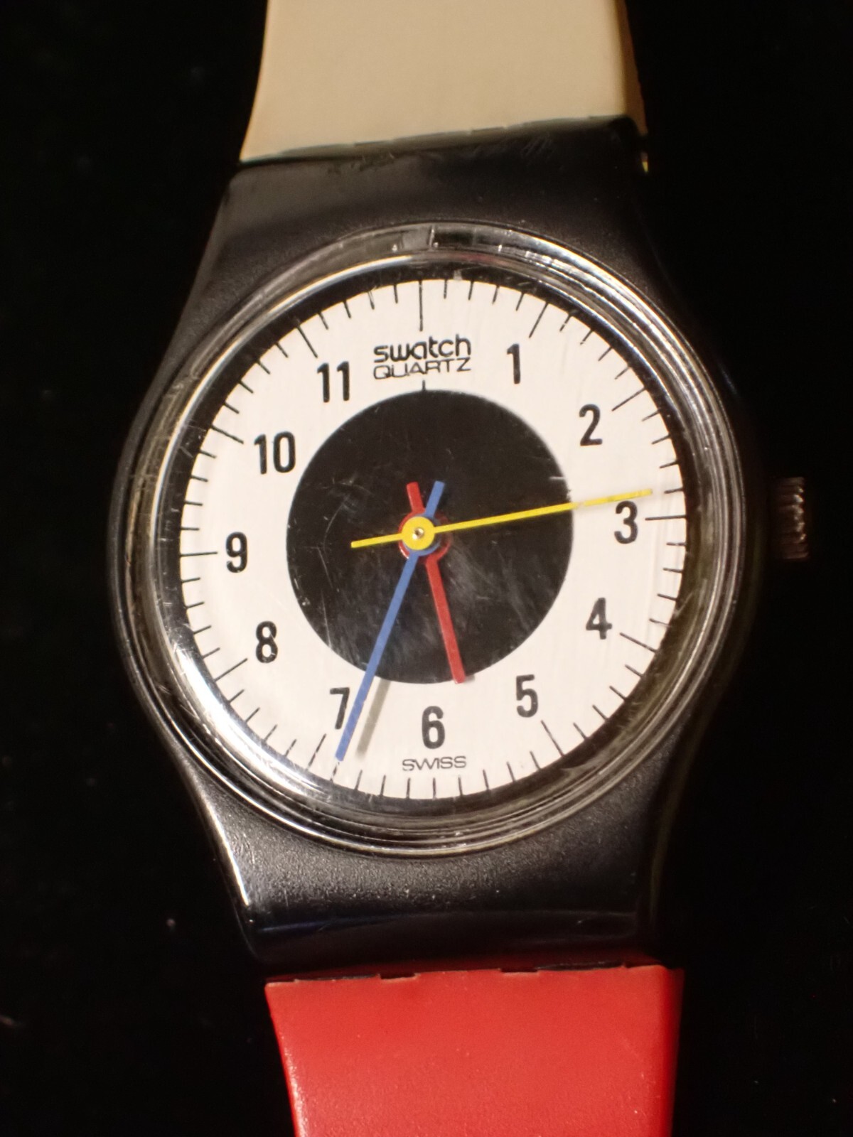 【未使用品】SWATCH 初代 BLACK MOTION Vintage Black Motion Swatch Watch – swatchandbeyond.com