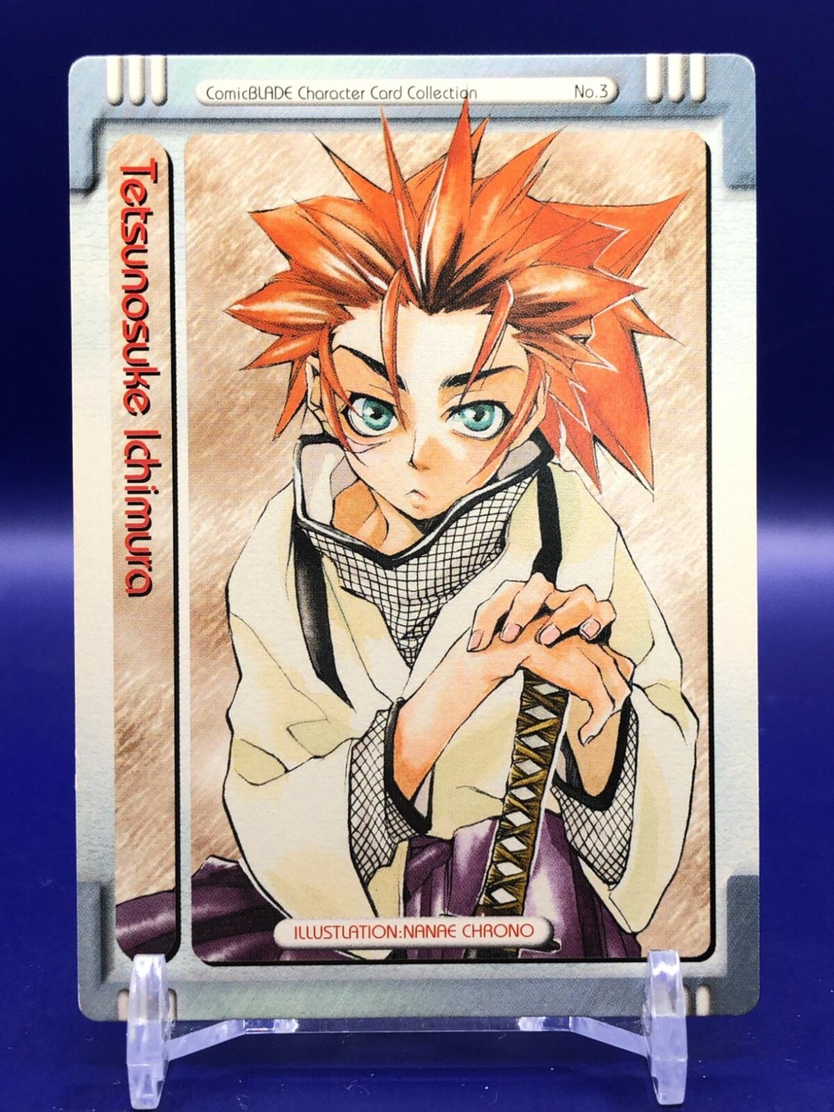 Tetsunosuke Ichimura 3 Peace Maker Tetsu Comic Blade Card