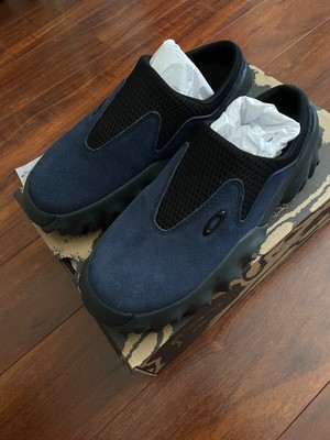 Oakley Factory Team Suede Chop Saw Mule Navy/Black Size 6 Men s