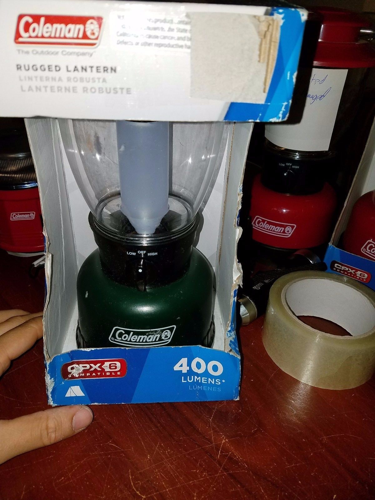 Coleman Rugged Lantern 400 Lumens | eBay Coleman Rugged Lantern 400 Lumens | eBay