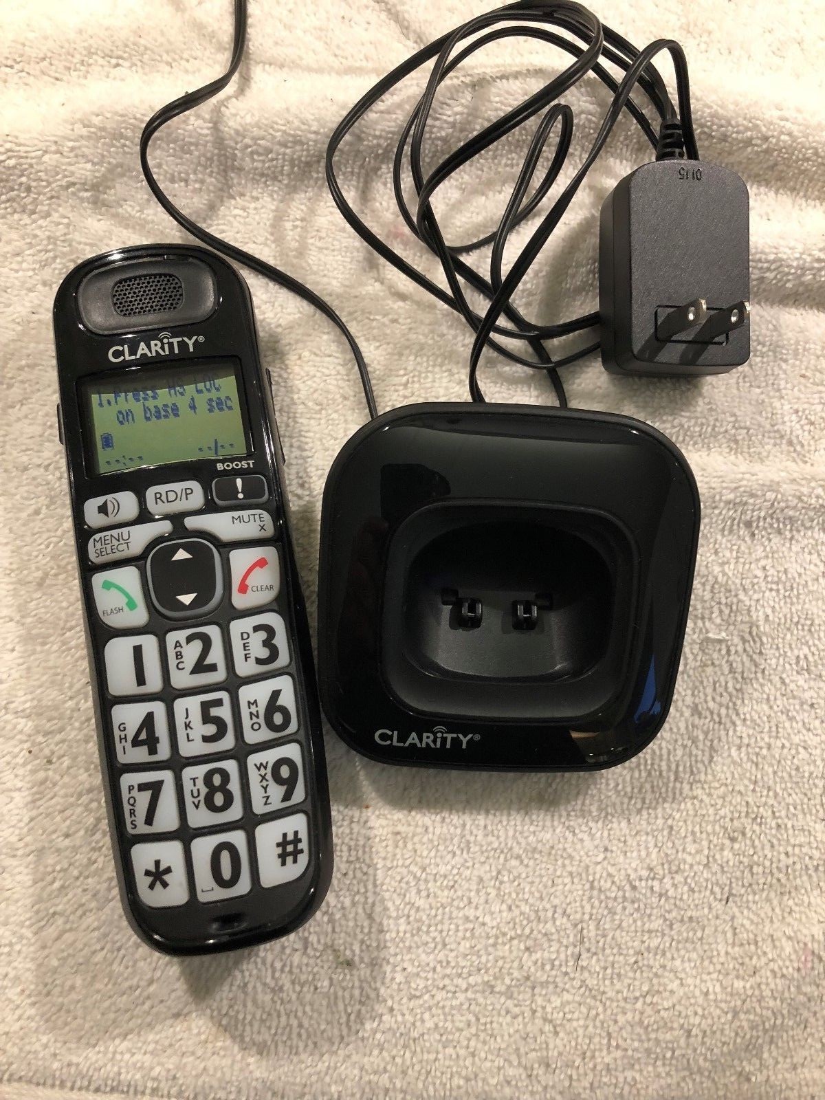 Clarity Replacement/Expansion/Extra Handset for E814CC + Charging Base