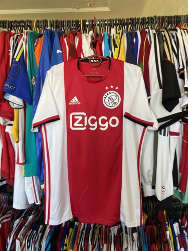 AJAX AMSTERDAM 2019 2020 HOME SHIRT JERSEY ADIDAS EI7382 sz L MEN