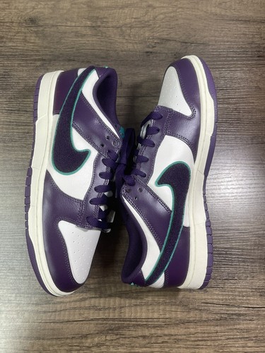Nike Dunk Low “Chenille Swoosh - Grand Purple” (DQ7683-100