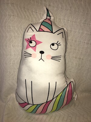 Jax & Olivia Collectible Stuffed Pillow Pals Kids Stuffed Caticorn Pillow