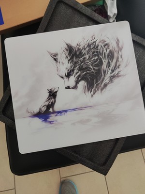 【新品未開封】tekkusai Singularity glass Tekkusai Singularity Glass Mousepad 490x420mm｜ふもコレ(Fumo