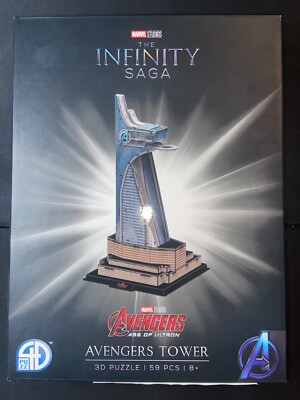 Marvel Avengers Tower 3D Puzzle 59 Pieces The Infinity Saga ULTRON 4D NEW SEALED