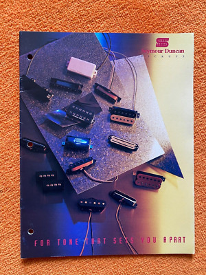 ORIGINAL 1993  Seymour Duncan Pickups ''For Tone That Sets You Apart''  - 32 pages