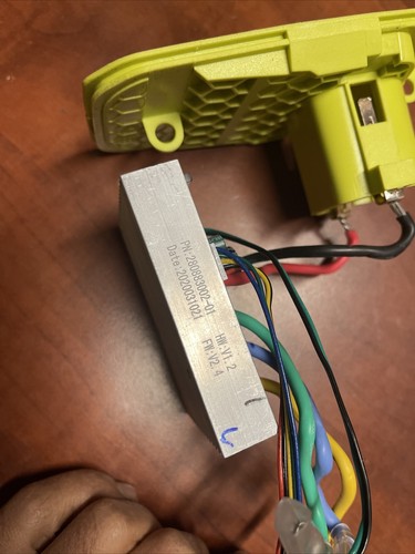 New OEM Part PCB Controller Switch Assy Ryobi String Trimmer 18V Brushles P20104