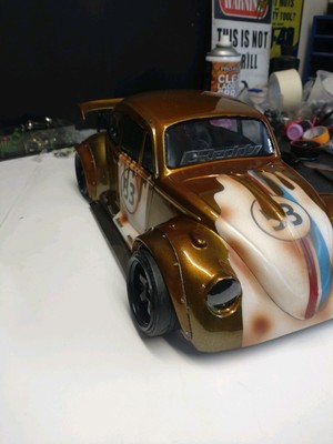 Volkswagen Beetle Body LEXAN Shell 1:10 Touring Car Drift Crawler