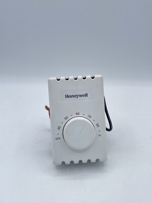 Honeywell Non-Programmable Electric Heat Thermostat White 40-80 Degree F 4-Wires
