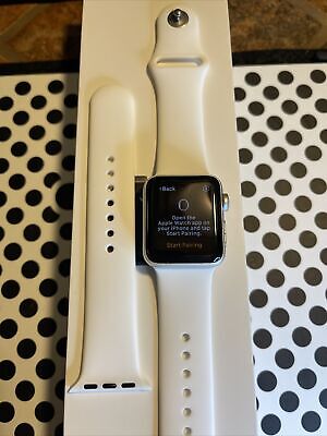 細胞ロックがかかってない（A1860）銀のアルミニウム・ホワイトがくくるApple Watchシリーズ3（38mm）のeBay公認海外通販｜セカイモン