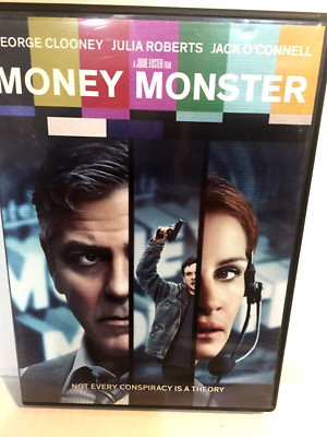 Money Monster DVD George Clooney Ships free Same Day with Tracking