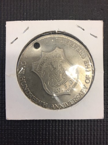 Vancouver BC 1886-1986 Vancouver Day Great Fire Token coin  Combine Shipping
