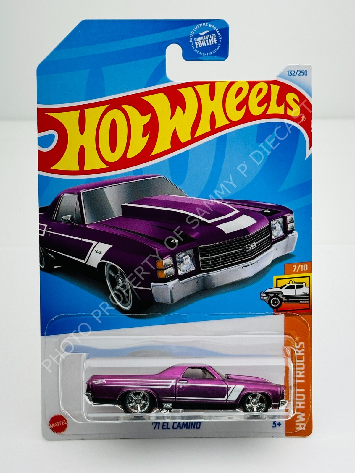 Hot Wheels 71 EL CAMINO sth スーパートレジャーハント Hot Wheels 2024 SUPER Treasure Hunt '71 EL CAMINO Purple NEW