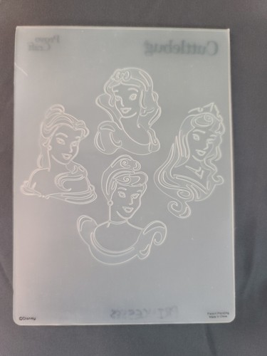 Disney Princesses Embossing Folder