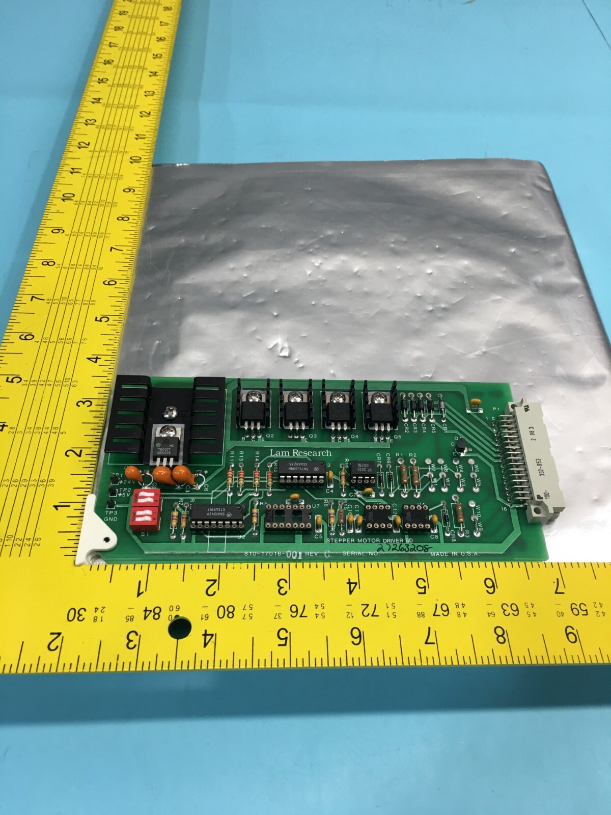LAM 810-017016-001 Stepper Motor Driver PCB Board, 124328