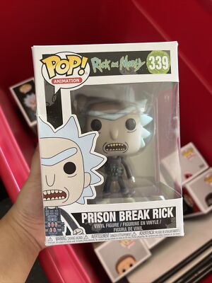 Funko Pop! Vinyl: Rick and Morty - Rick Sanchez (Prison Escape) #339