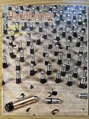 HANDLOADER AMMUNITION RELOADING JOURNAL  -  MAY - JUNE  1975