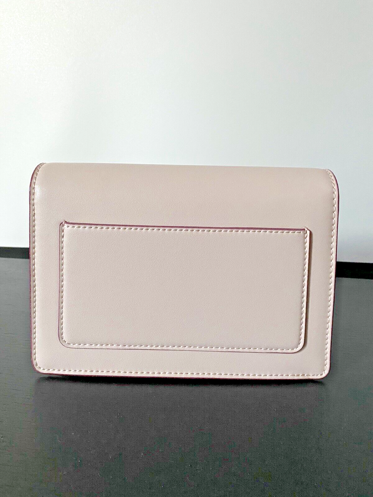 CHARLES & KEITH Zaina Envelope Crossbody Bag - Light Pink NEW