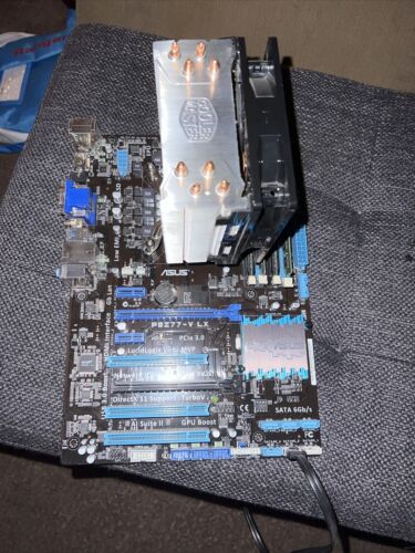 ASUS P8Z77-V LX Motherboard + Intel i7-3770K (3.5GHz) + 32GB ASUS P8Z77-V LX Motherboard + Intel i7-3770K (3.5GHz) + 32GB