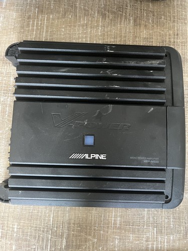 Alpine MRP-M500 1-Channel Car Amp | 500-749W | Mono | With 2