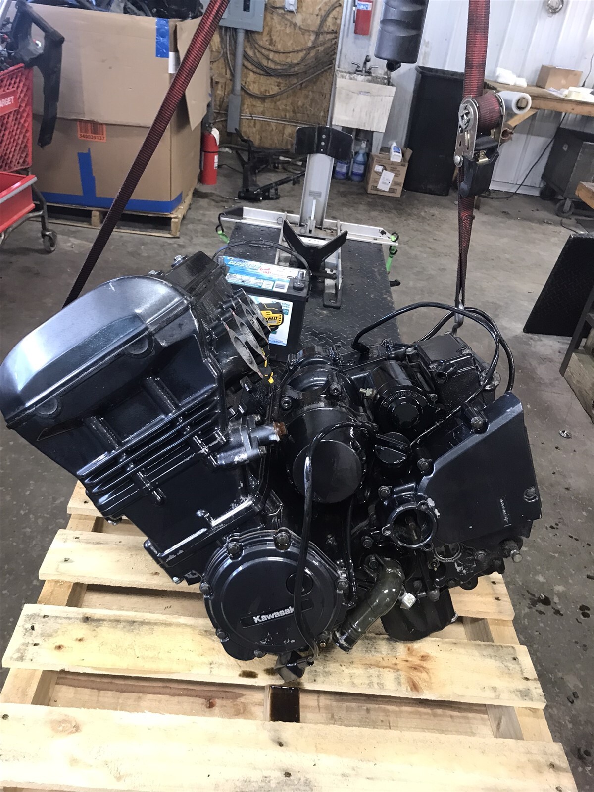 1995 Kawasaki ZX1100 ZX GPZ 1100 ZX11 E GPZ1100 Engine Motor 1995 Kawasaki ZX1100 ZX GPZ 1100 ZX11 E GPZ1100 Engine Motor