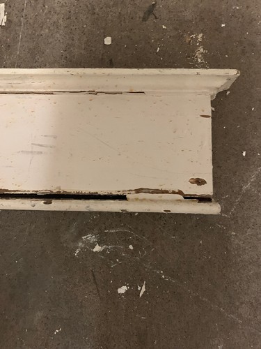 Vintage Primitive Wooden Decorative Architectural Salvage House Mantle #11