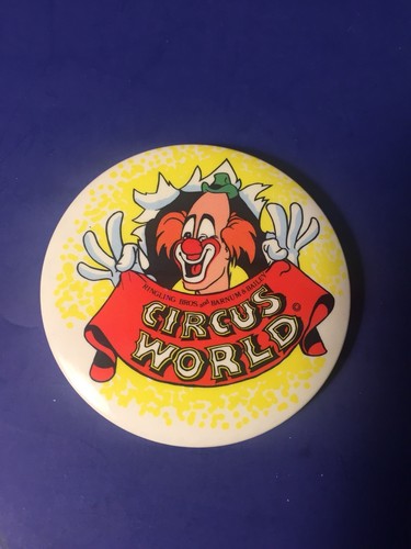 Barnum & Bailey Circus World Buttons Pins Badges Vintage