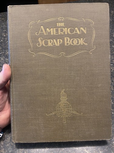 Vintage 1928 The American Scrapbook The Years Golden Harvest