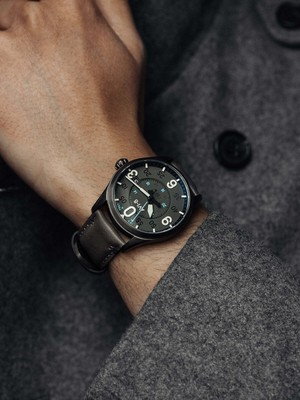 Pre-owned Avi-8 Spitfire Smith Automatic Salisbury Watch - Brand