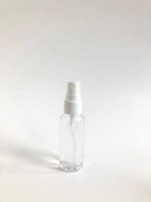 Spray Bottles, 2oz/50ml Clear Empty Fine Mist Plastic Mini Travel Bottle Set