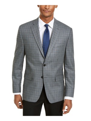 

RALPH LAUREN Мужская серая куртка в клетку, Серый, LETO12DX2010