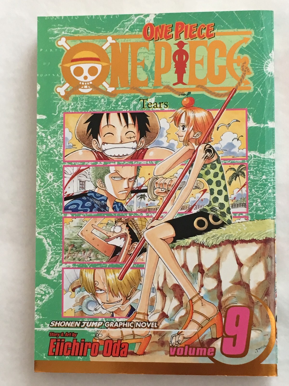 One Piece Vol. 9 Gold Foil Cover Edition Manga English Comic