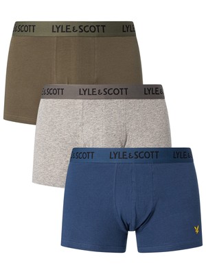 

Набор из 3 мужских плавок Barclay Lyle - Scott, разноцветные, Multicoloured, LSUWTC001-2223-549