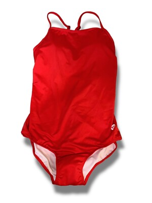 Athletic Training One Piece Swimsuit Women s Size 36 Red Baleaf NWT