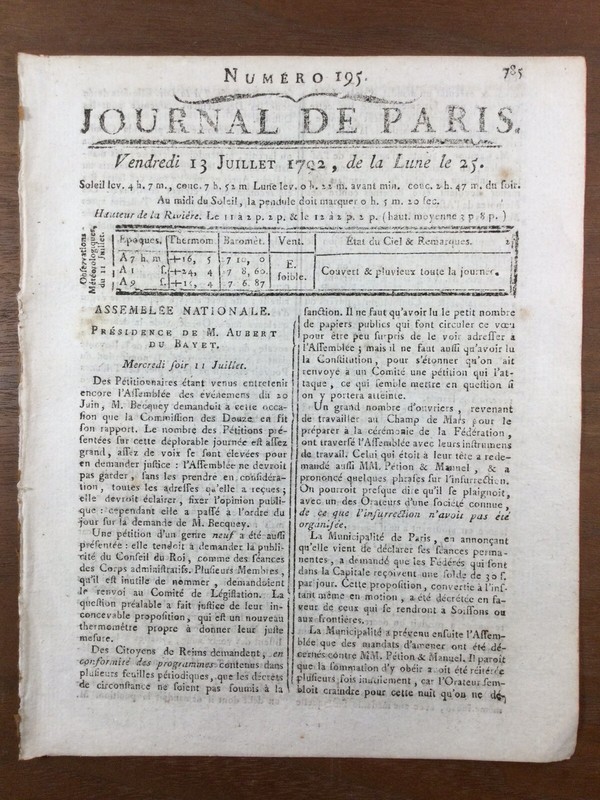 Maire De Marseille En 1792 Reims Lafayette Marie Antoinette RÃ©Volution Paris