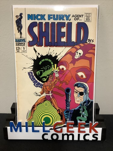Nick Fury Agent Of Shield #5 (1968) F/VF (7.0) Jim Steranko