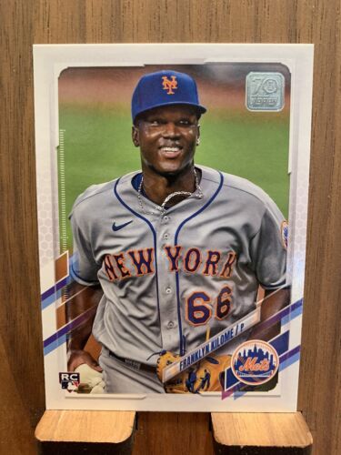2021 Topps Update Series RC Franklyn Kilome - New York Mets #US43 Rookie Card. rookie card picture