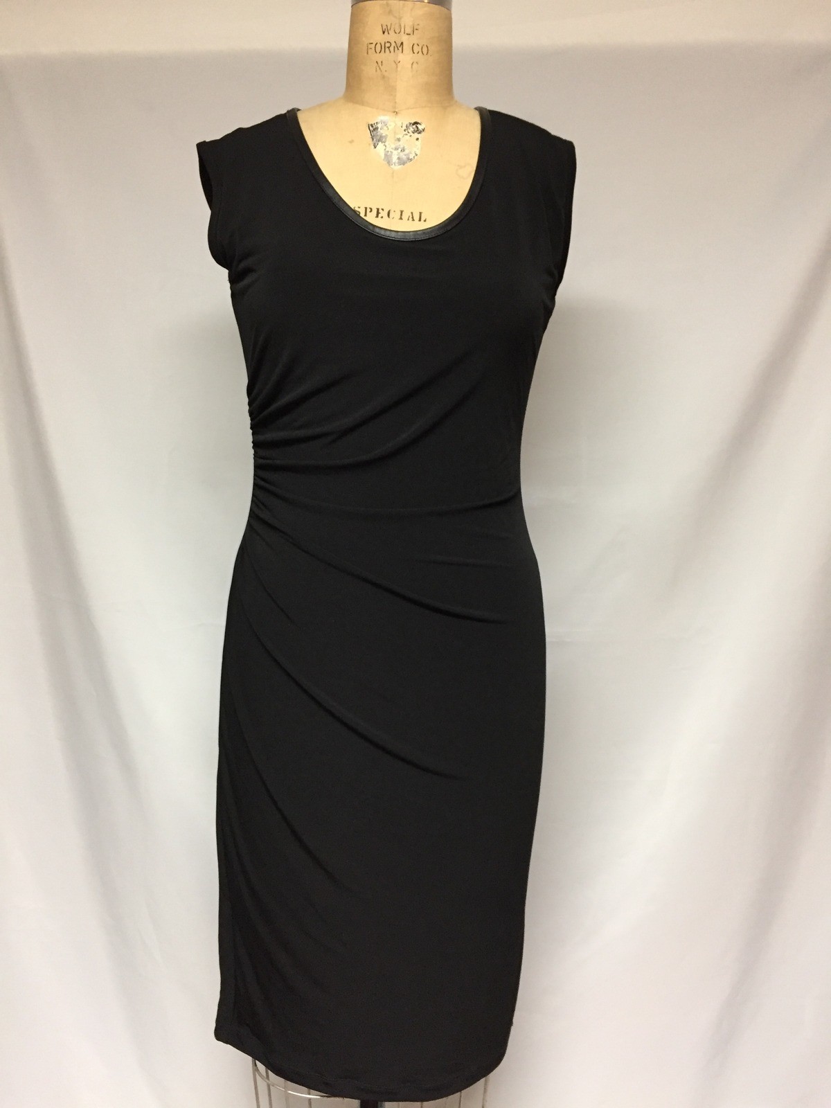 あゆみ様 Armani Exchange BODYCON SIDE CINCH DRESS 3YYA96 Black Small