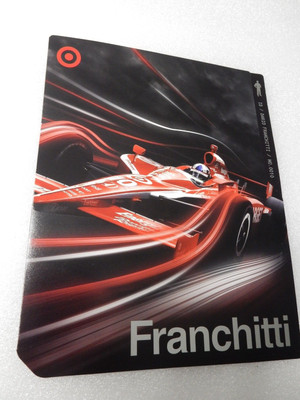 Vintage INDYCAR Driver Fan Booklet Dario Franchitti Target Ganassi 7''x9''