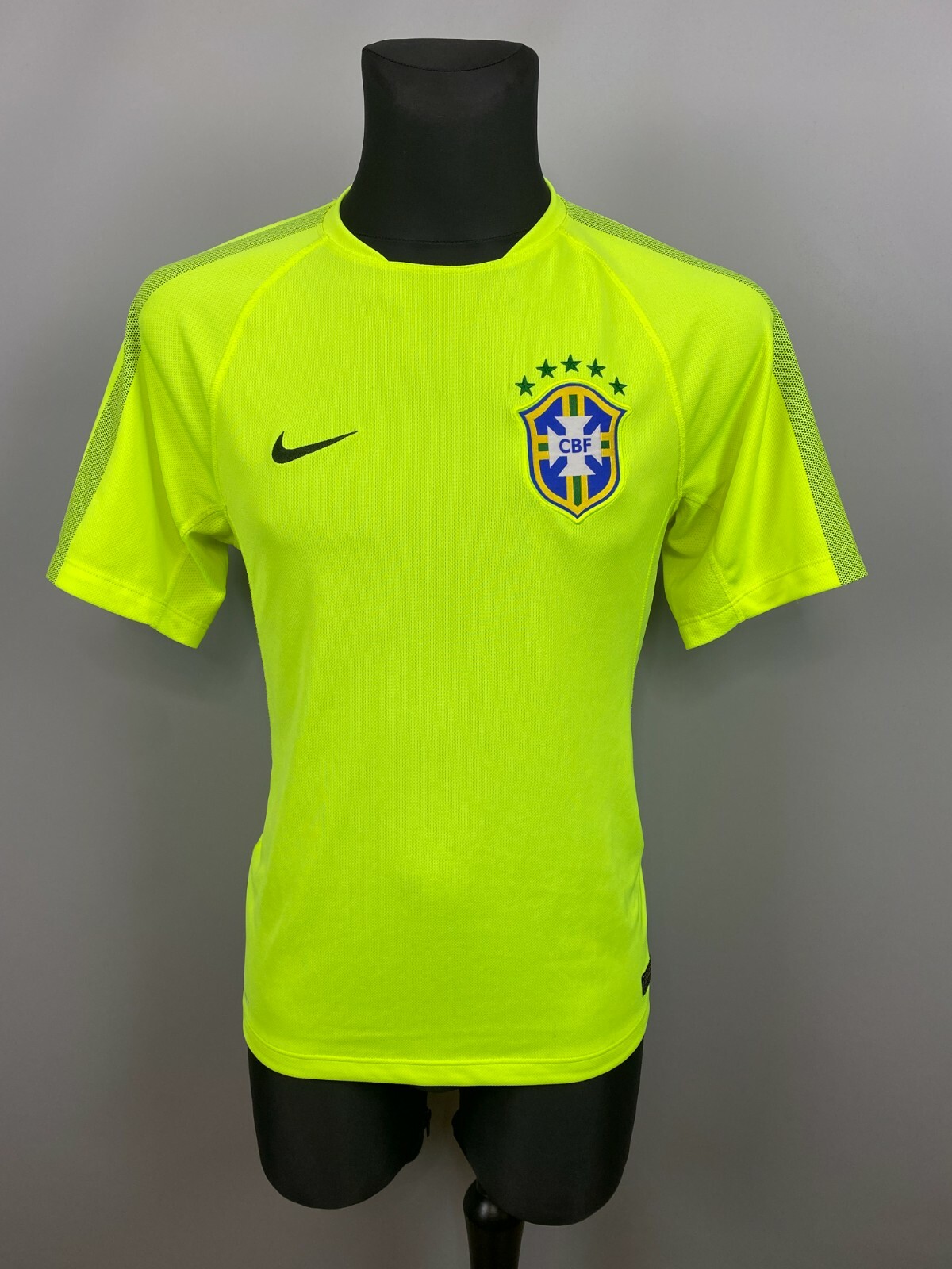 00's NIKE Brazil Team Game Shirt W杯 ロナウド Brazil 24/25 Home Nike Vapor Match ADV Soccer Jersey Size XL
