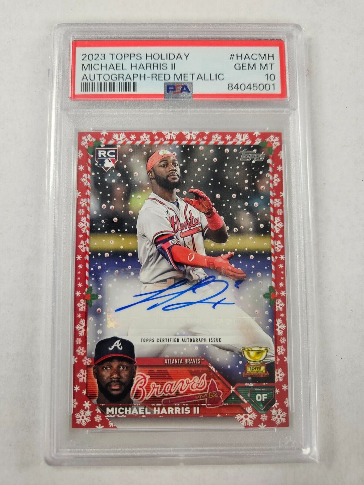 Michael Harris II 2023 Topps Series One 1 RC rookie card Braves #226