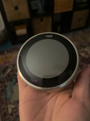 Nest Programmable Thermostat (A0013) E360129 3rd Gen Stainless Steel